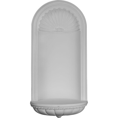 Ekena Millwork 24 3/8"W x 49 3/4"H x 16 1/8"D Claremont Wall Niche (RO: 18 7/8"W x 41 1/8"H x 7"D) NCH24X49CL
